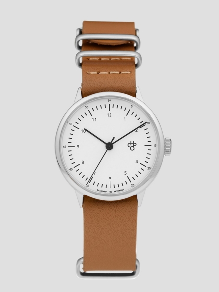 CHPO Harold Mini Horloge bruin