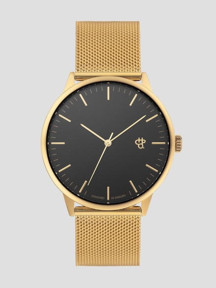 CHPO Nando Gold Horloge geel