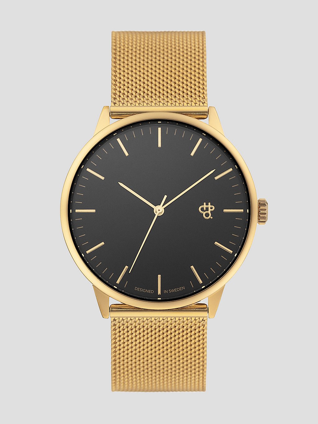 CHPO Nando Gold Horloge geel