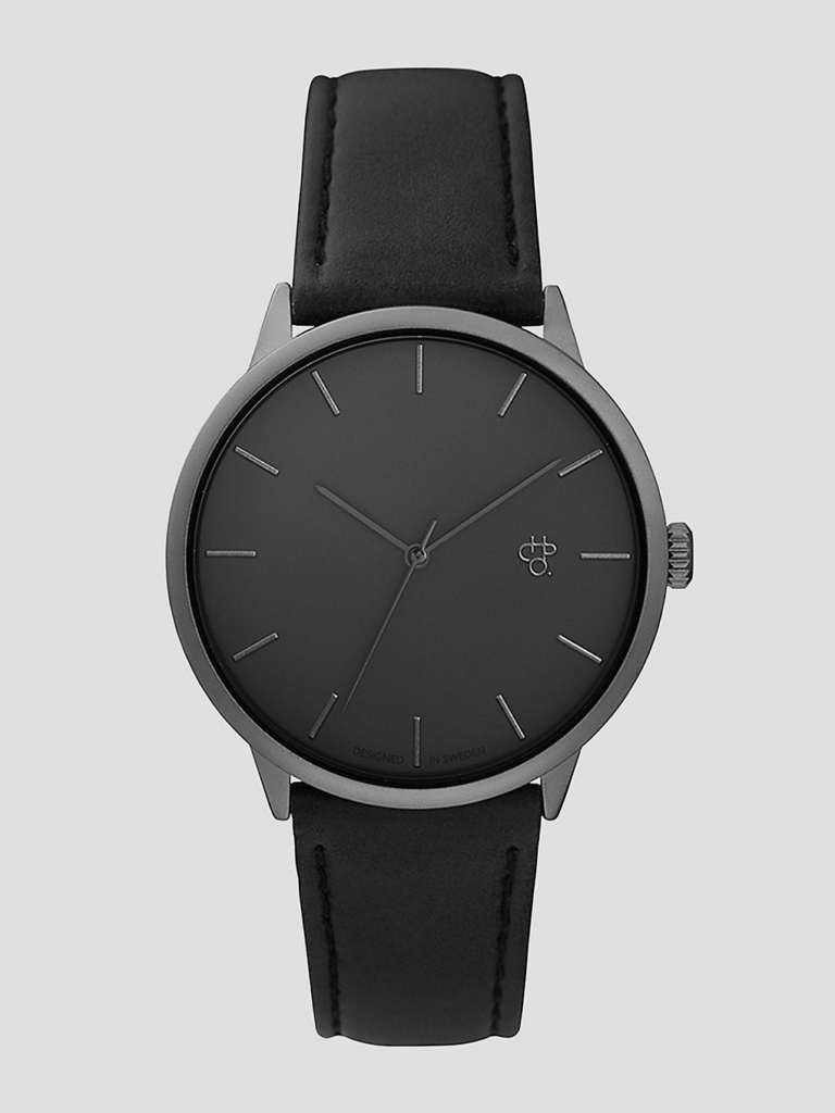 CHPO Khorshid Betong Horloge zwart