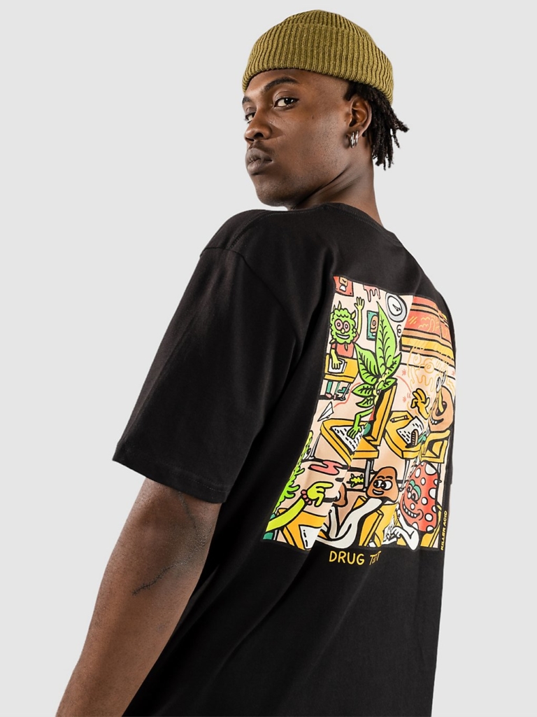 Killer Acid Drug Test T-Shirt zwart