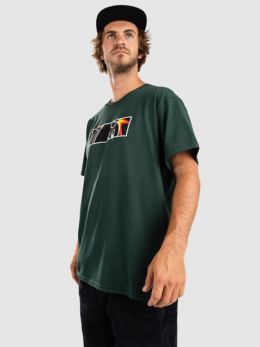 Adam Bomb Rectangle T-Shirt groen