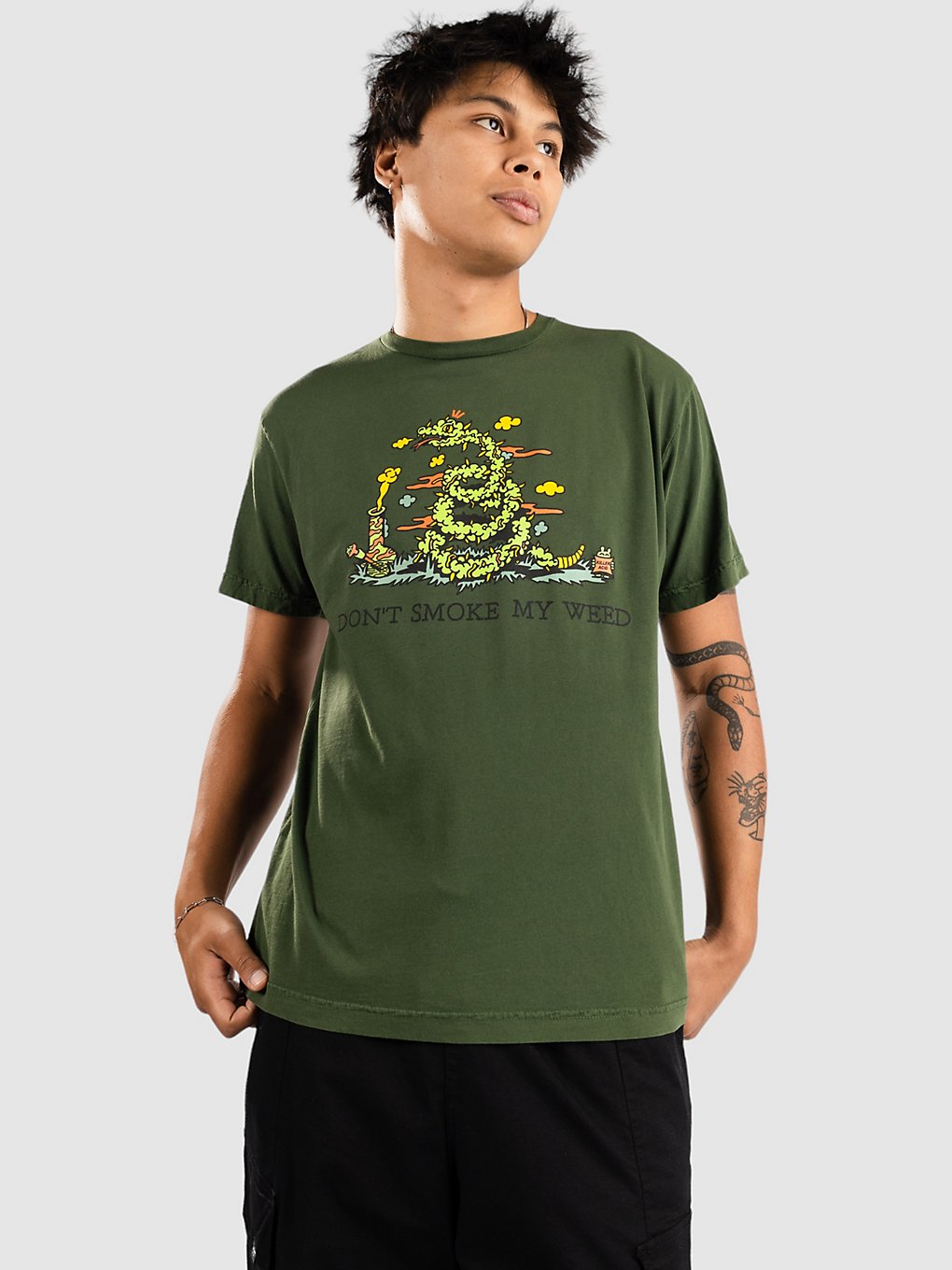 Killer Acid Dont Smoke T-Shirt groen
