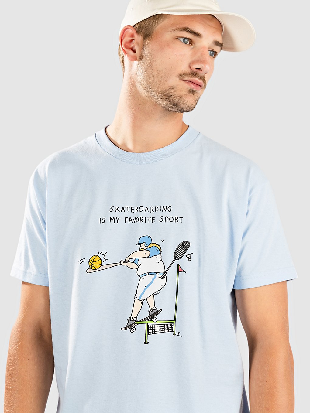Brother Merle Favorite Sport T-Shirt blauw