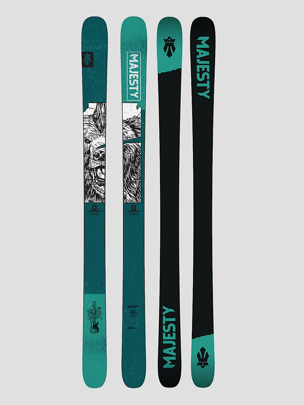 Majesty Dirty Bear Pro 2024 Ski groen