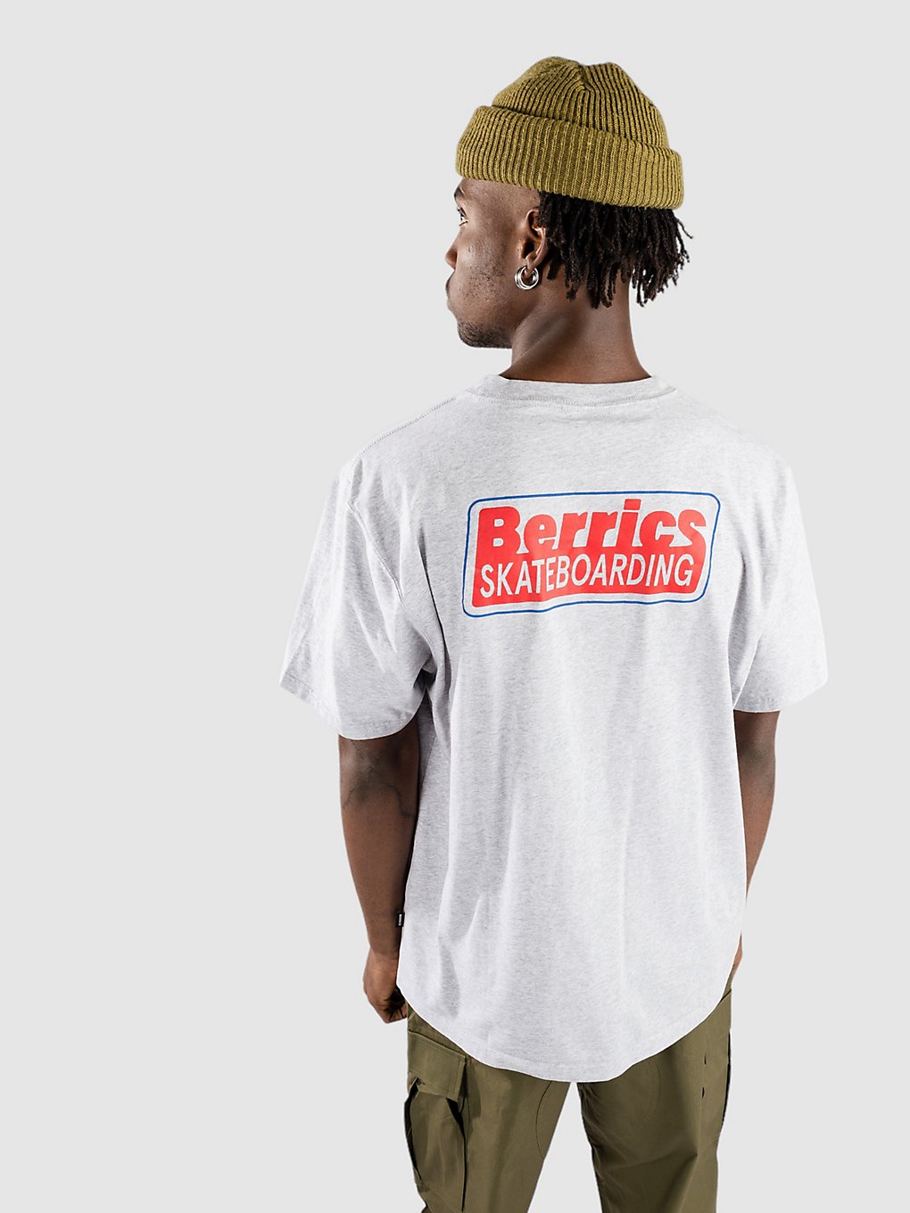 Berrics Skateboarding T-Shirt grijs