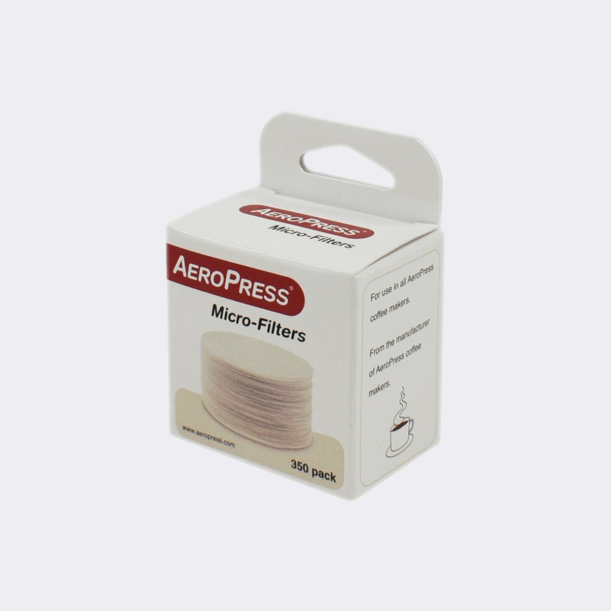 AeroPress Micro-Filters 350 pack voor alle ArroPress coffee makers