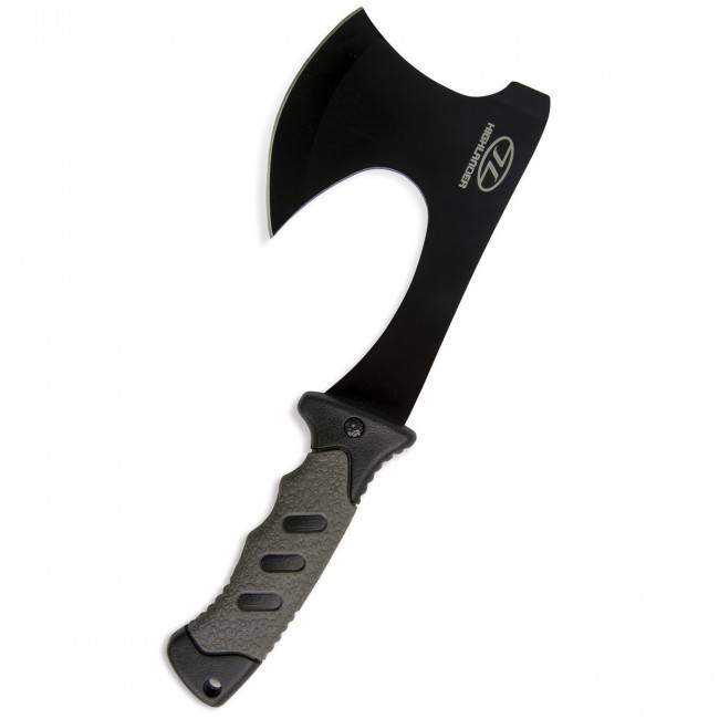 Highlander Carbon Steel Survival Axe bijl met nylon schede