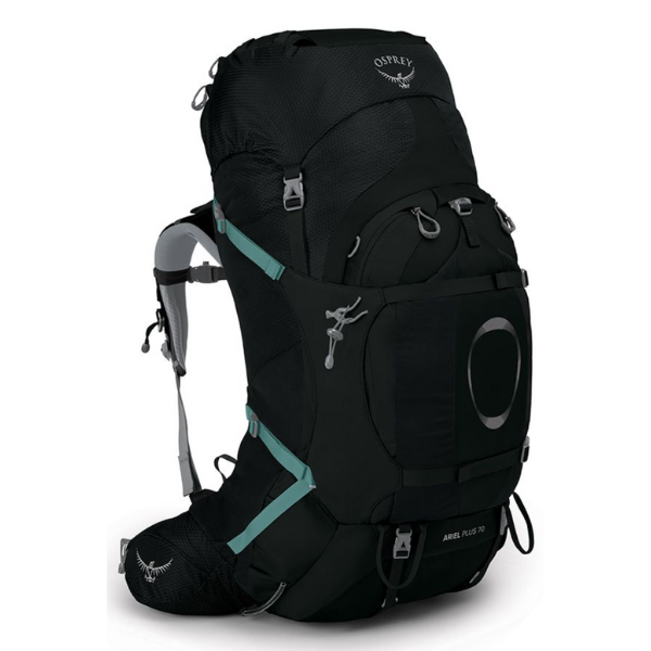 Osprey Ariel Plus 70l backpack dames zwart