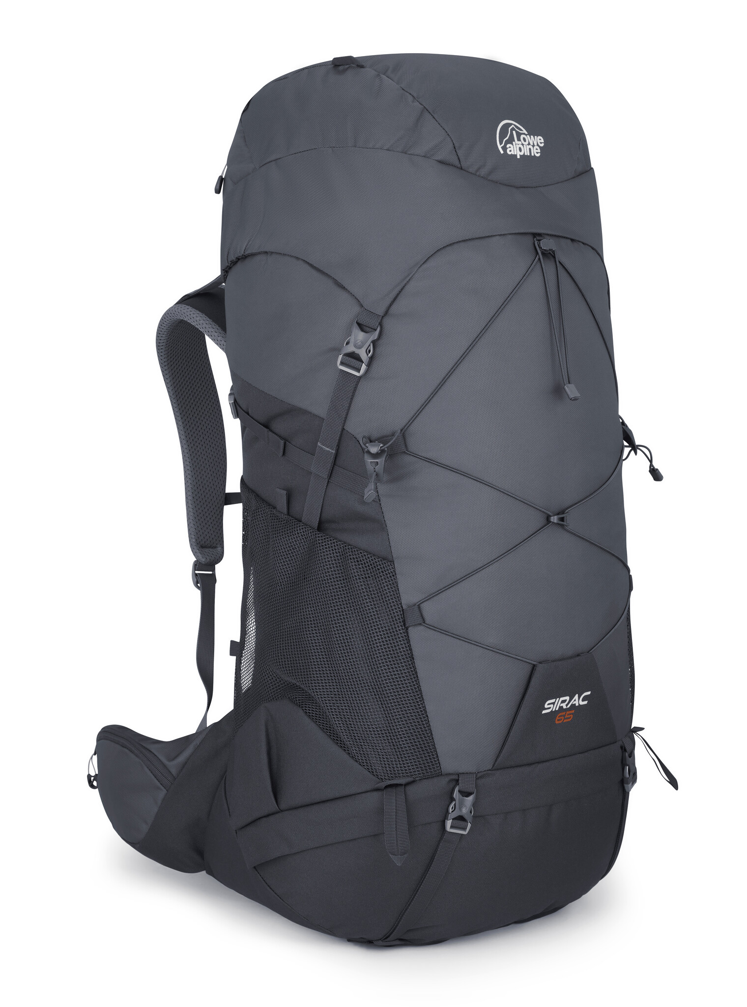 Lowe Alpine Sirac 65l backpack heren Ebony