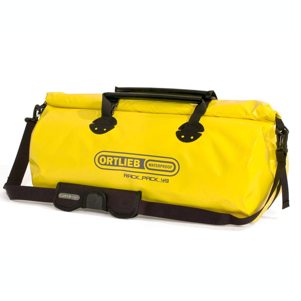 Ortlieb Rack pack S 24l wet rollbag geel