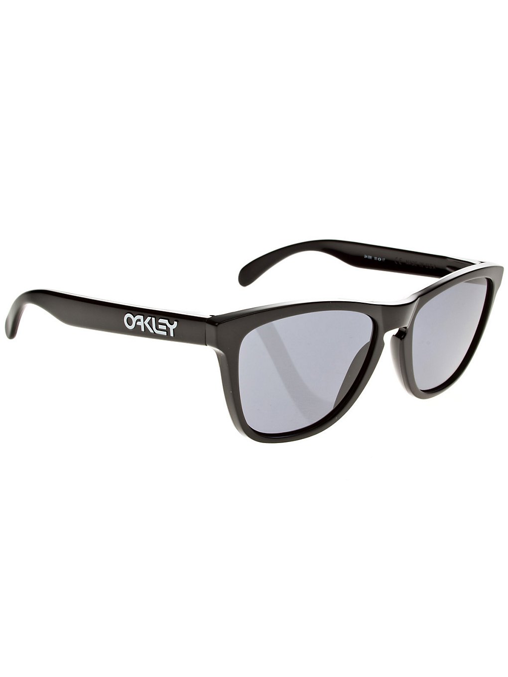 Oakley Frogskin Polished zwart Zonnebril zwart