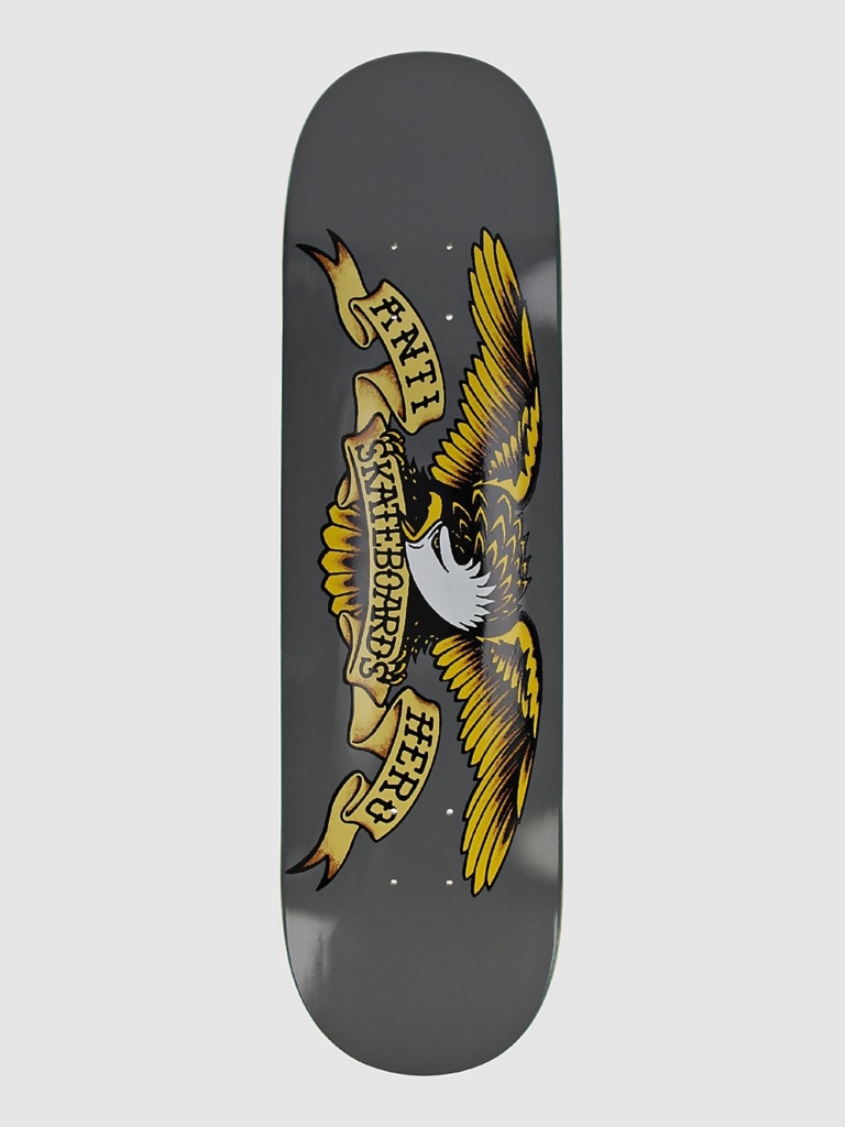Antihero Classic Eagle Larger 8.25″ x 32″ Skate Deck grijs