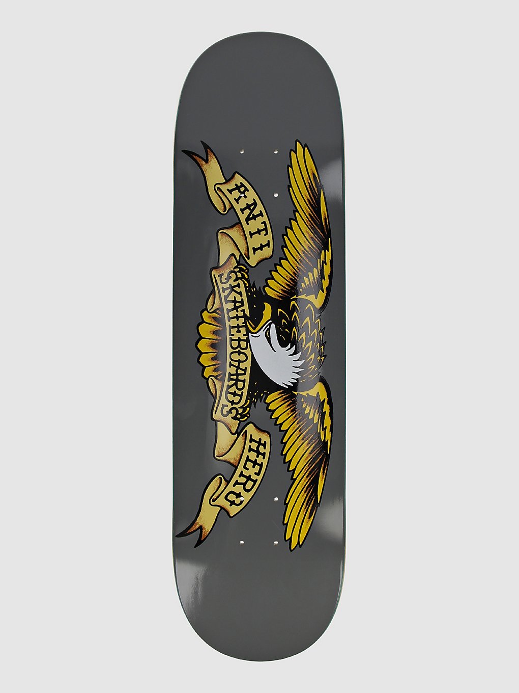 Antihero Classic Eagle Larger 8.25" x 32" Skate Deck grijs