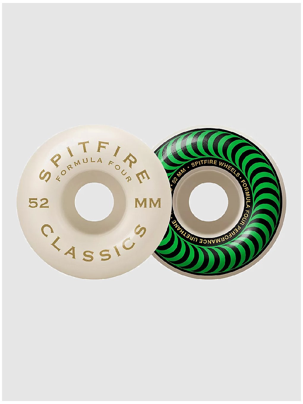 Spitfire Formula 4 101D 52mn Classics Shape Wielen wit