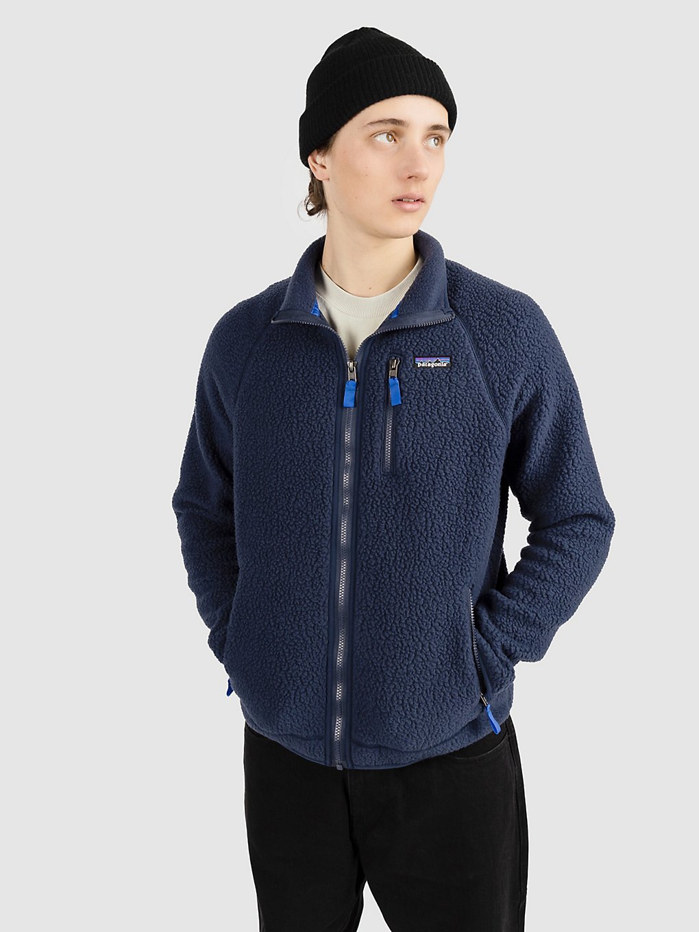 Patagonia Retro Pile Fleece jas blauw