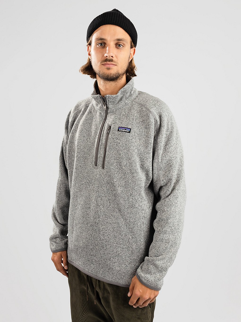 Patagonia Better 1/4 Zip Trui grijs