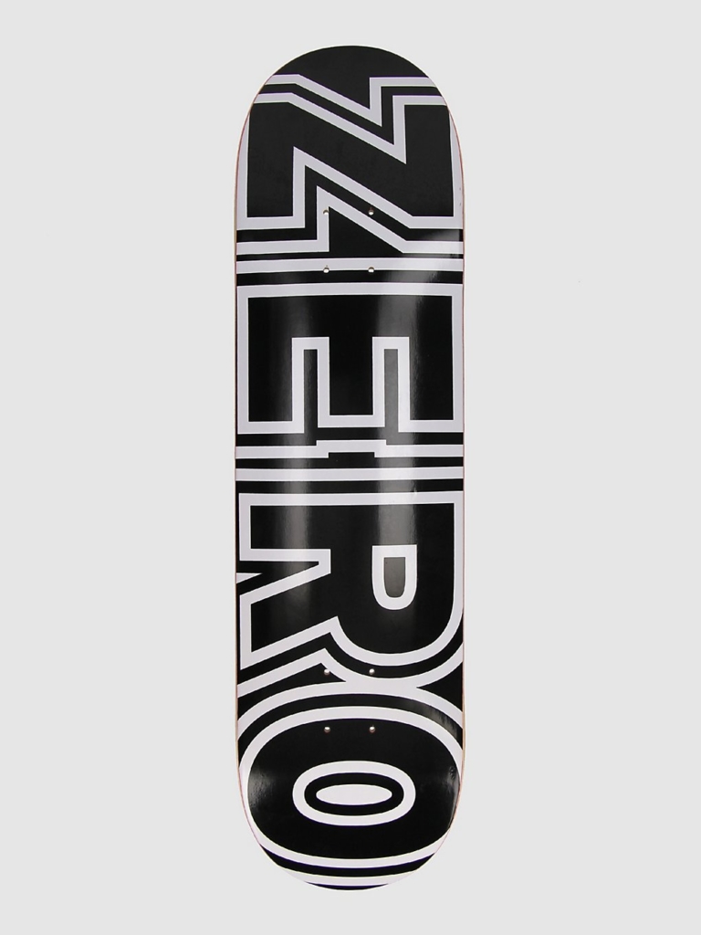 Zero Bold zwart 8.25″ Skateboard deck zwart