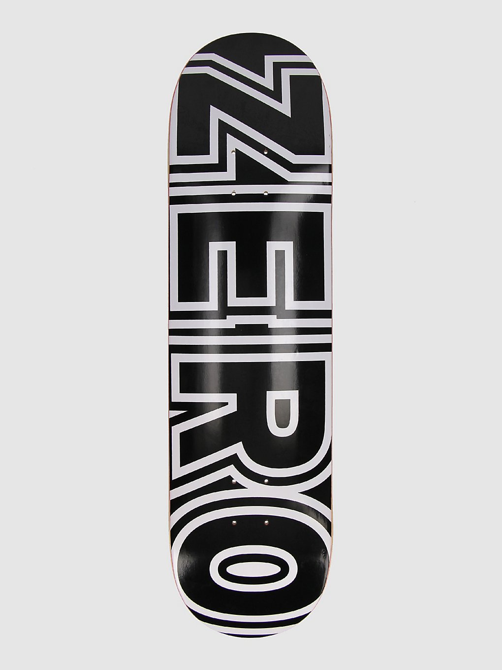 Zero Bold zwart 8.25" Skateboard deck zwart