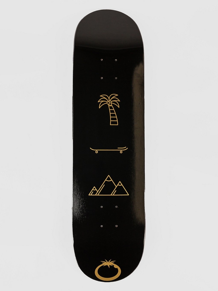 Blue Tomato All You Need Gold 8.25″ Skateboard deck zwart