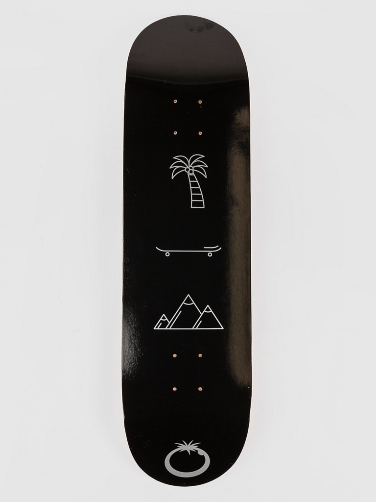 Blue Tomato All You Need Silver 8.5″ Skateboard deck zwart
