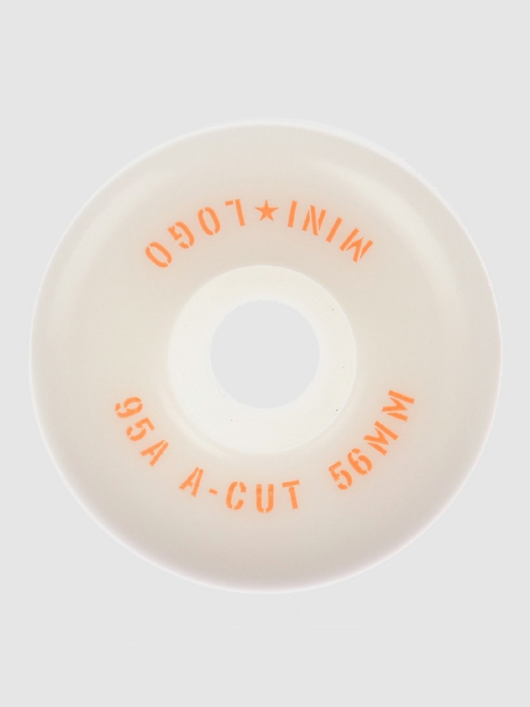 Mini Logo A-Cut #3 Hybrid 95A 52mm Wielen wit