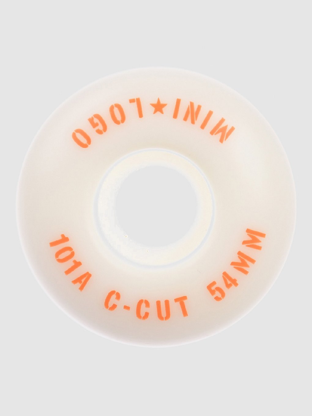 Mini Logo C-Cut #3 101A 52mm Wielen wit