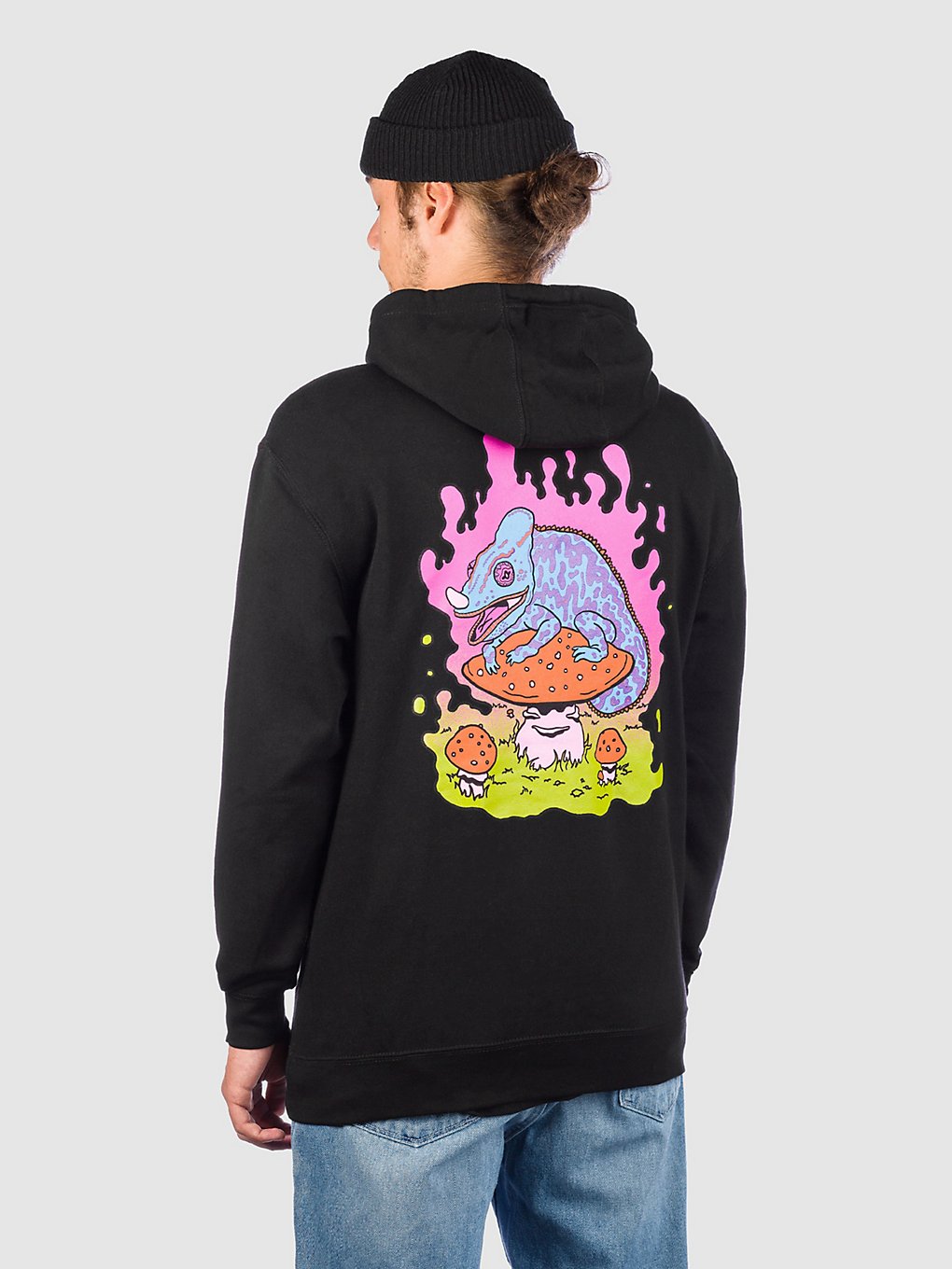 A.Lab Chameleon Hoodie zwart