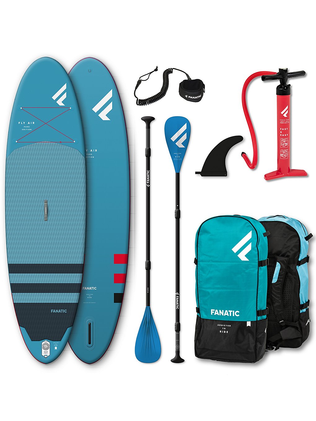 Fanatic Fly Air Package 10.4 Sup board Set groen