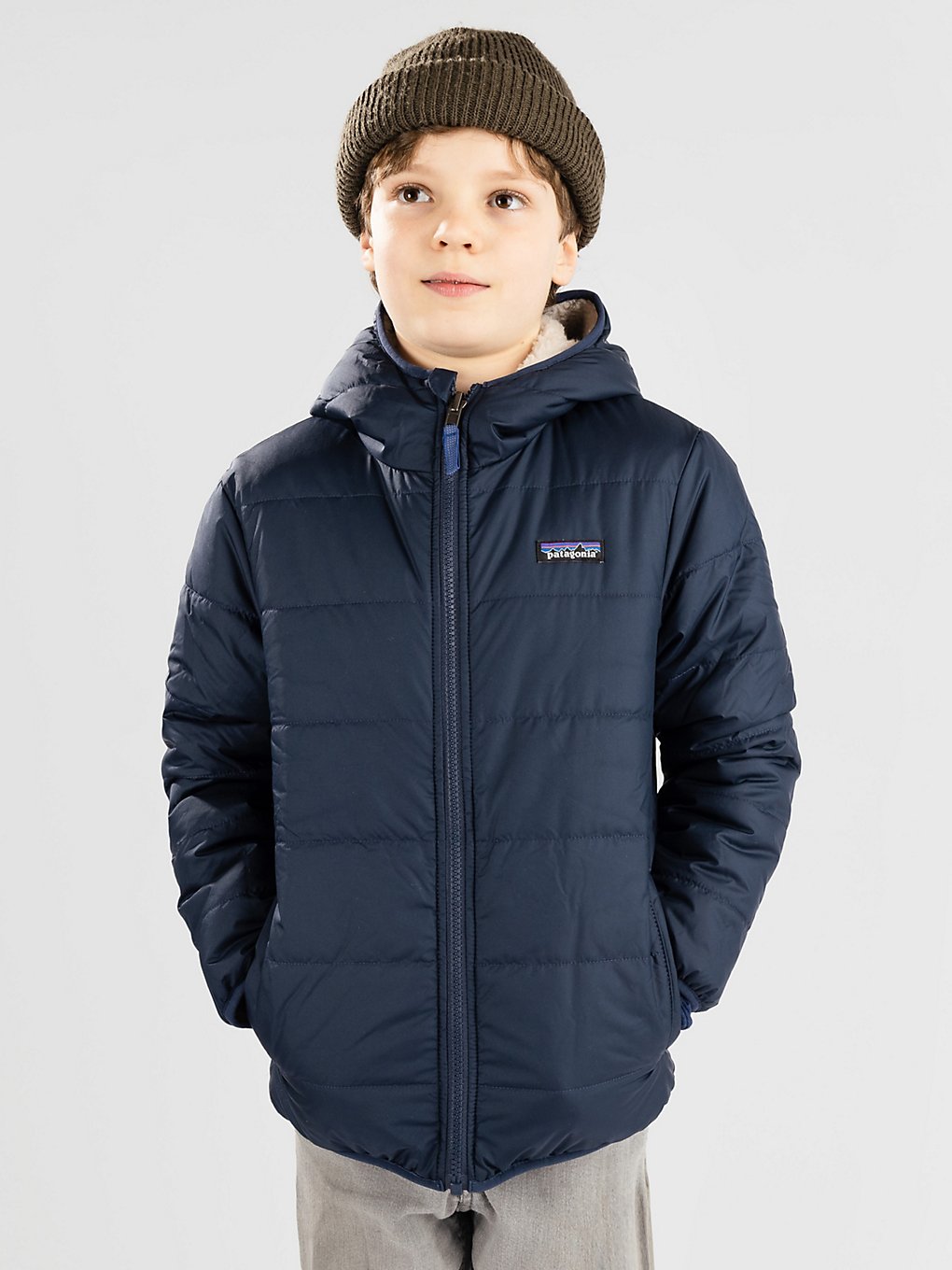 Patagonia Reversible Ready Freddy Jas blauw