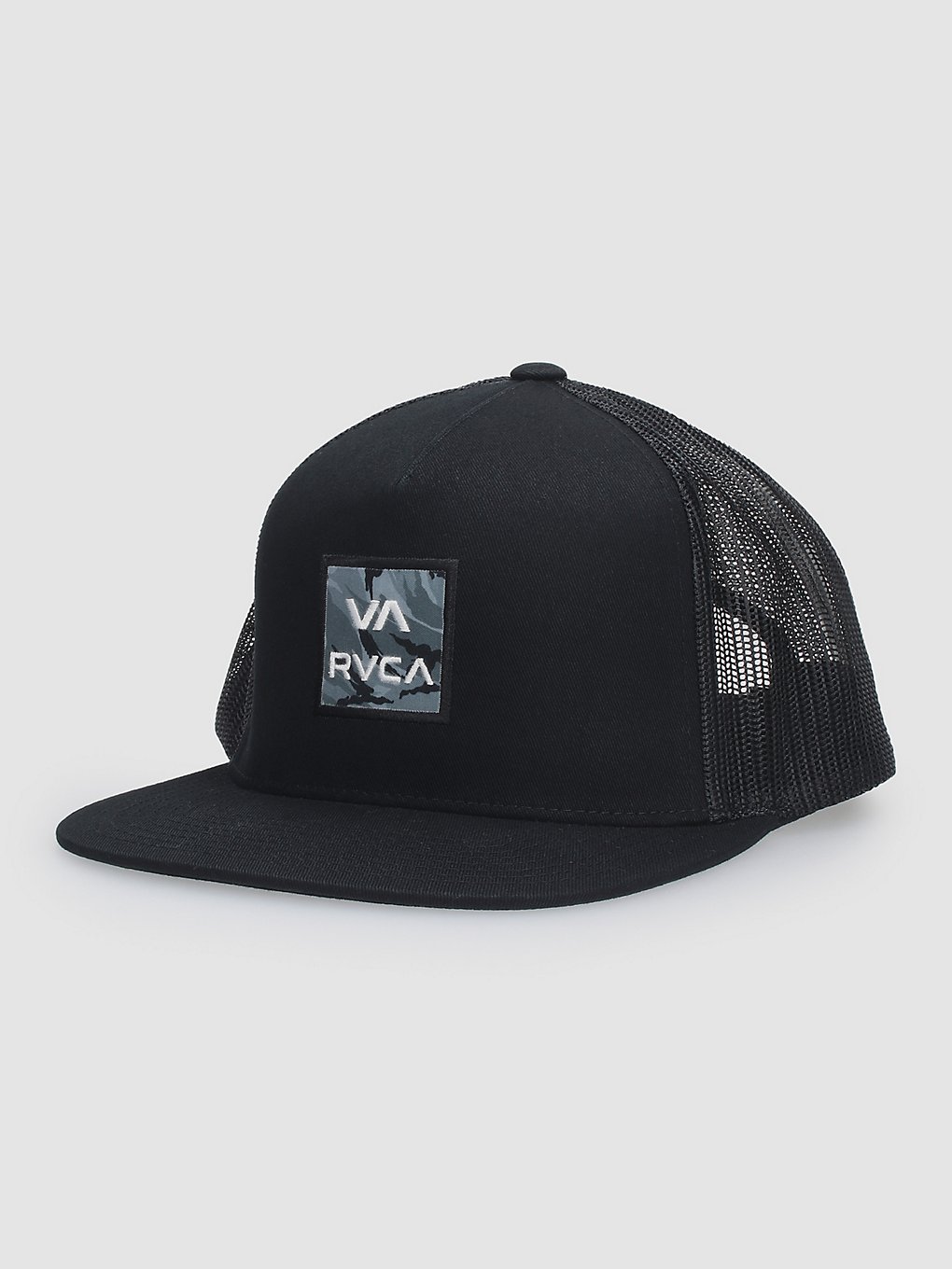 RVCA Va ATW Print Trucker petje zwart