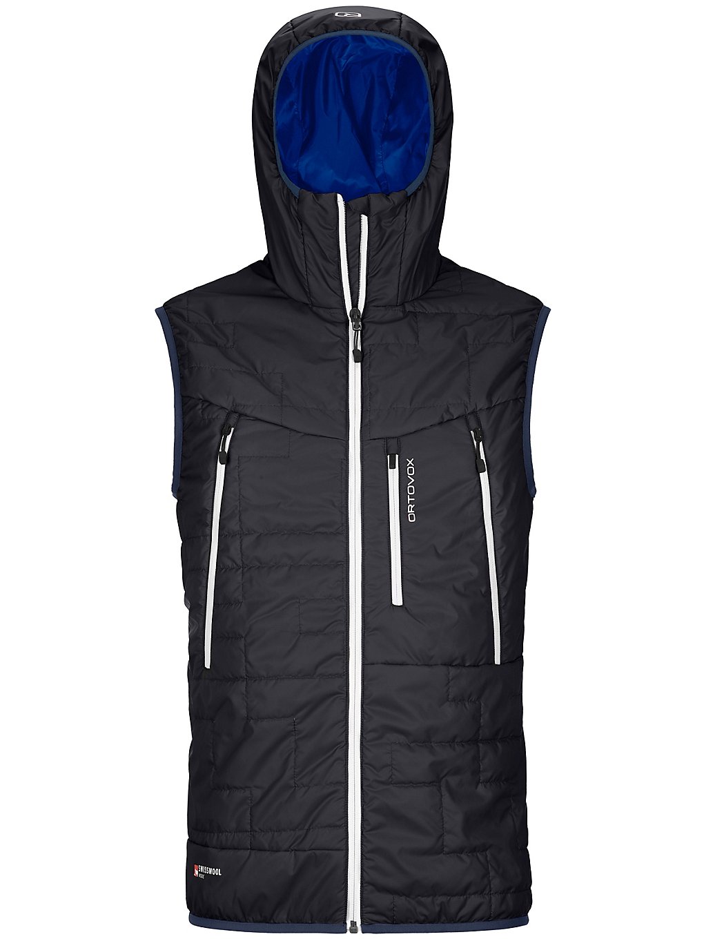 Ortovox Swisswool Piz Boe Bodywarmer zwart