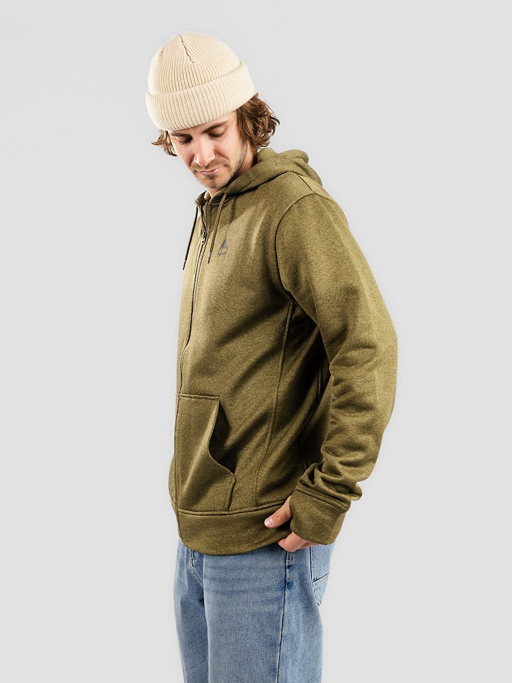 Burton Oak Zip Hoodie groen