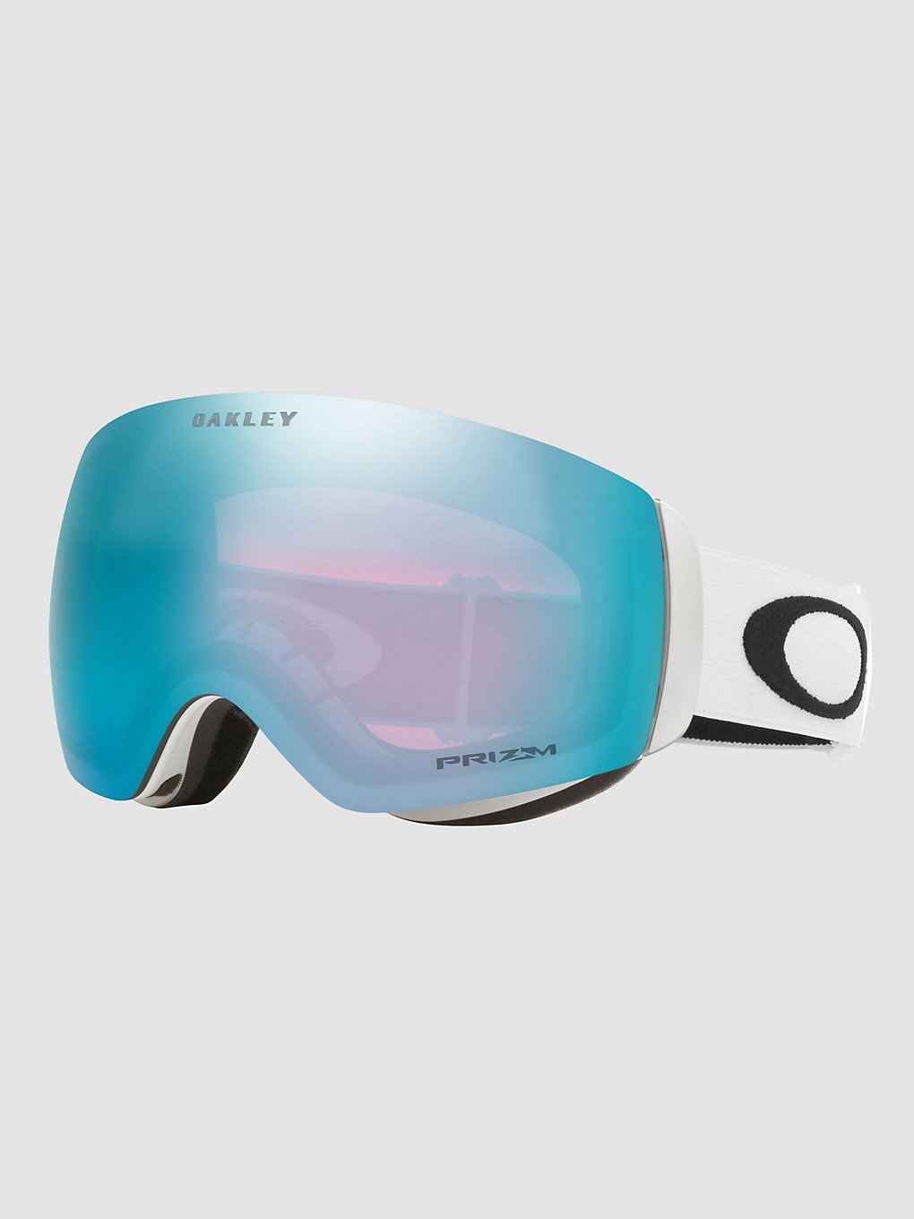 Oakley Flight Deck XM Matte wit Skibril wit