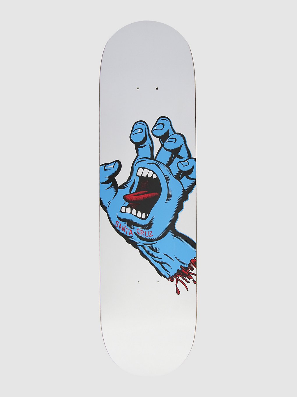 Santa Cruz Screaming Hand 8.25" Skateboard deck wit
