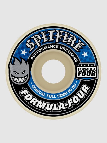 Spitfire Formula 4 99D Conical Full 53mm Wielen wit