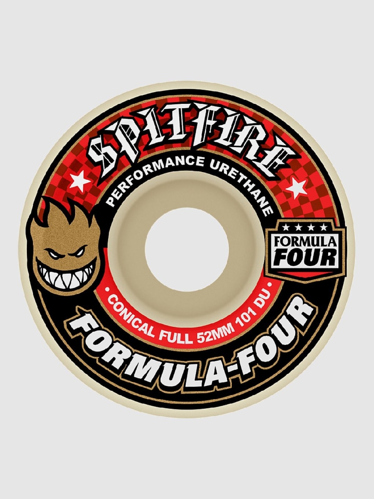 Spitfire Formula 4 101D Conical Full 53mm Wielen wit