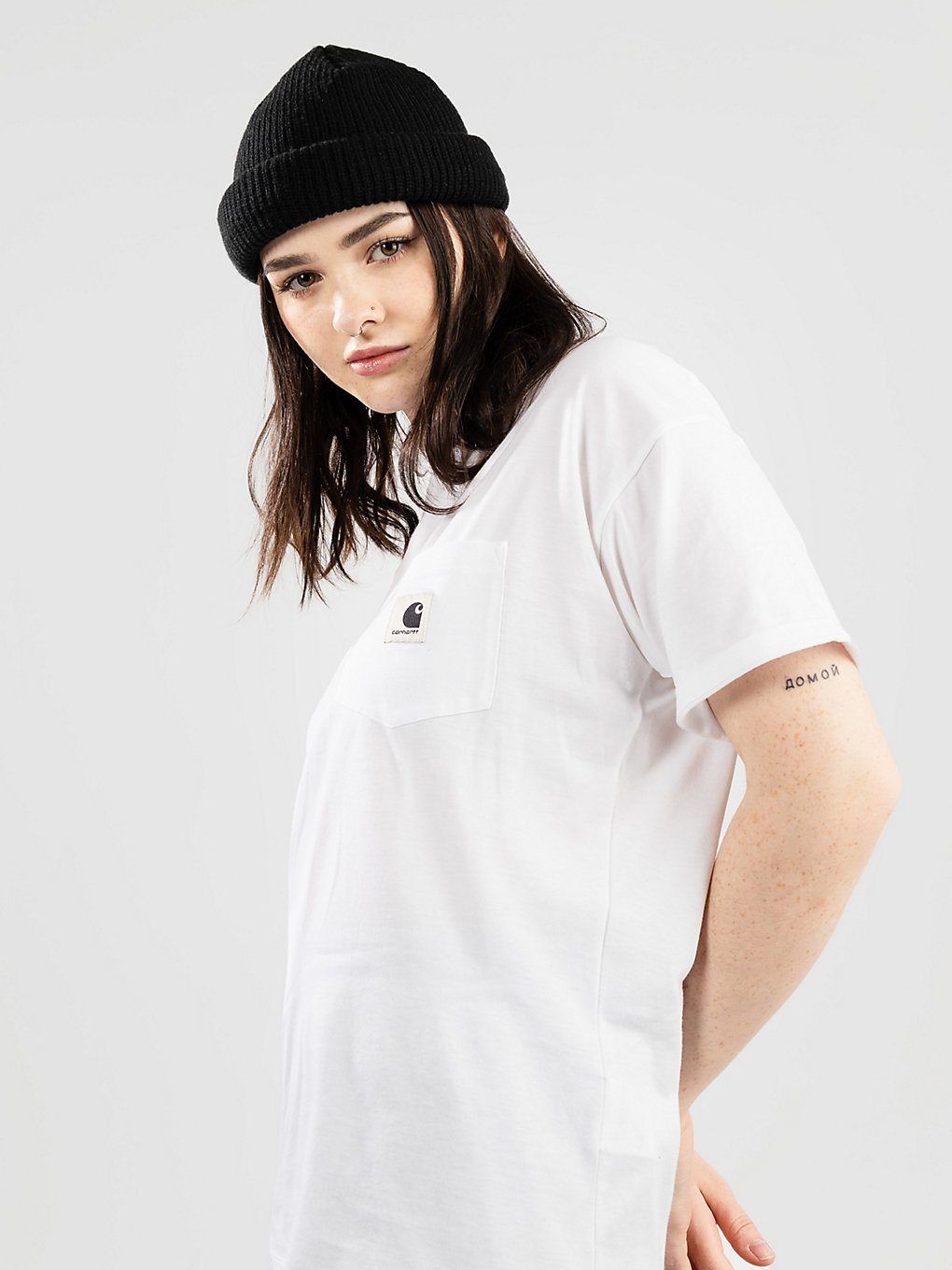 Carhartt WIP Pocket T-Shirt wit