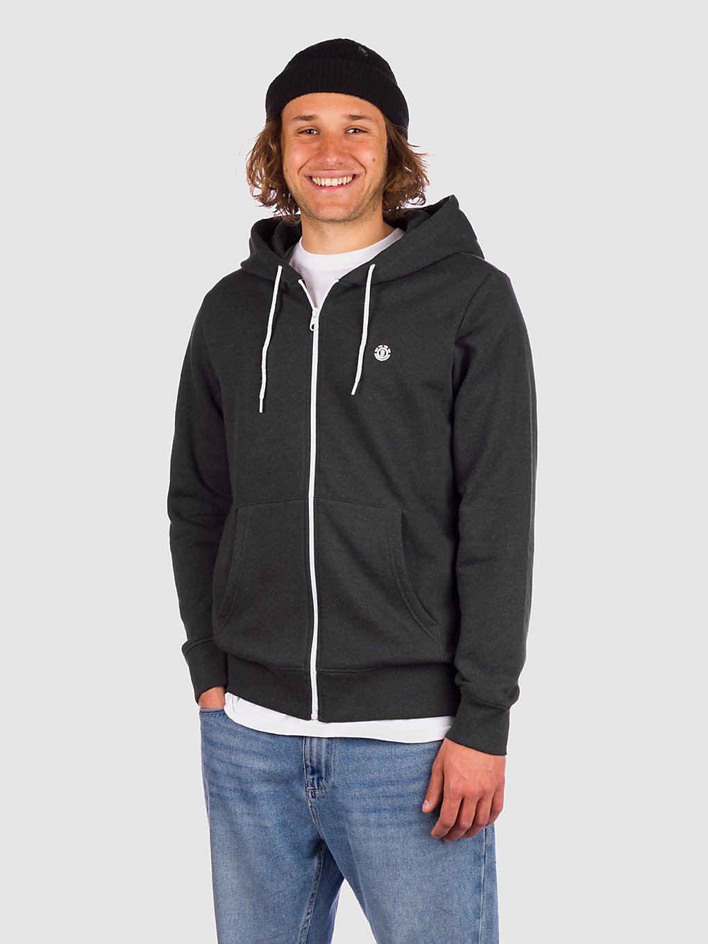 Element Cornell Classic Zip Hoodie grijs