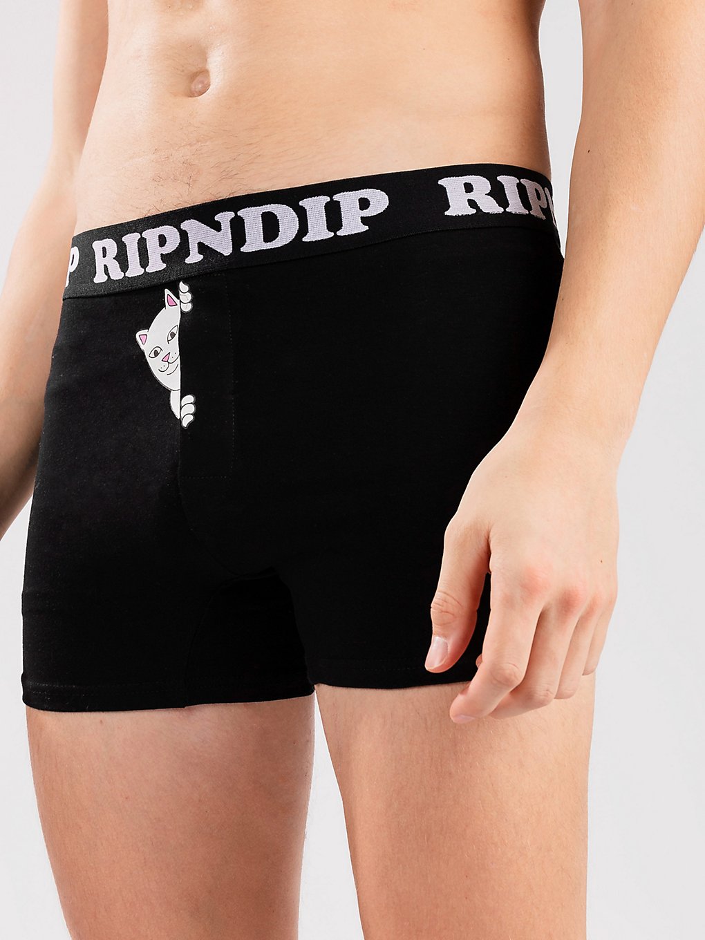 RIPNDIP Peek A Nermal Boxershorts zwart