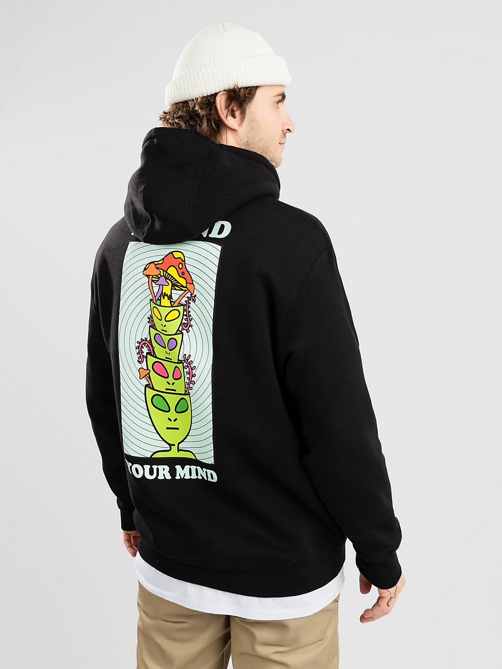 A.Lab Mind Expanded Hoodie zwart