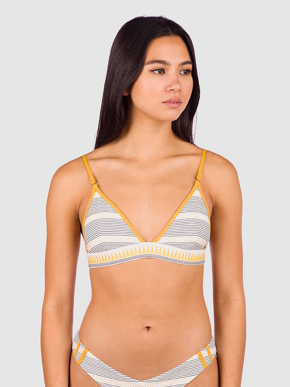 Rip Curl Salty Daze Banded Tri Bikini top geel