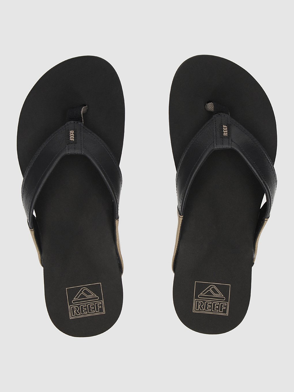 Reef Newport Sandalen zwart