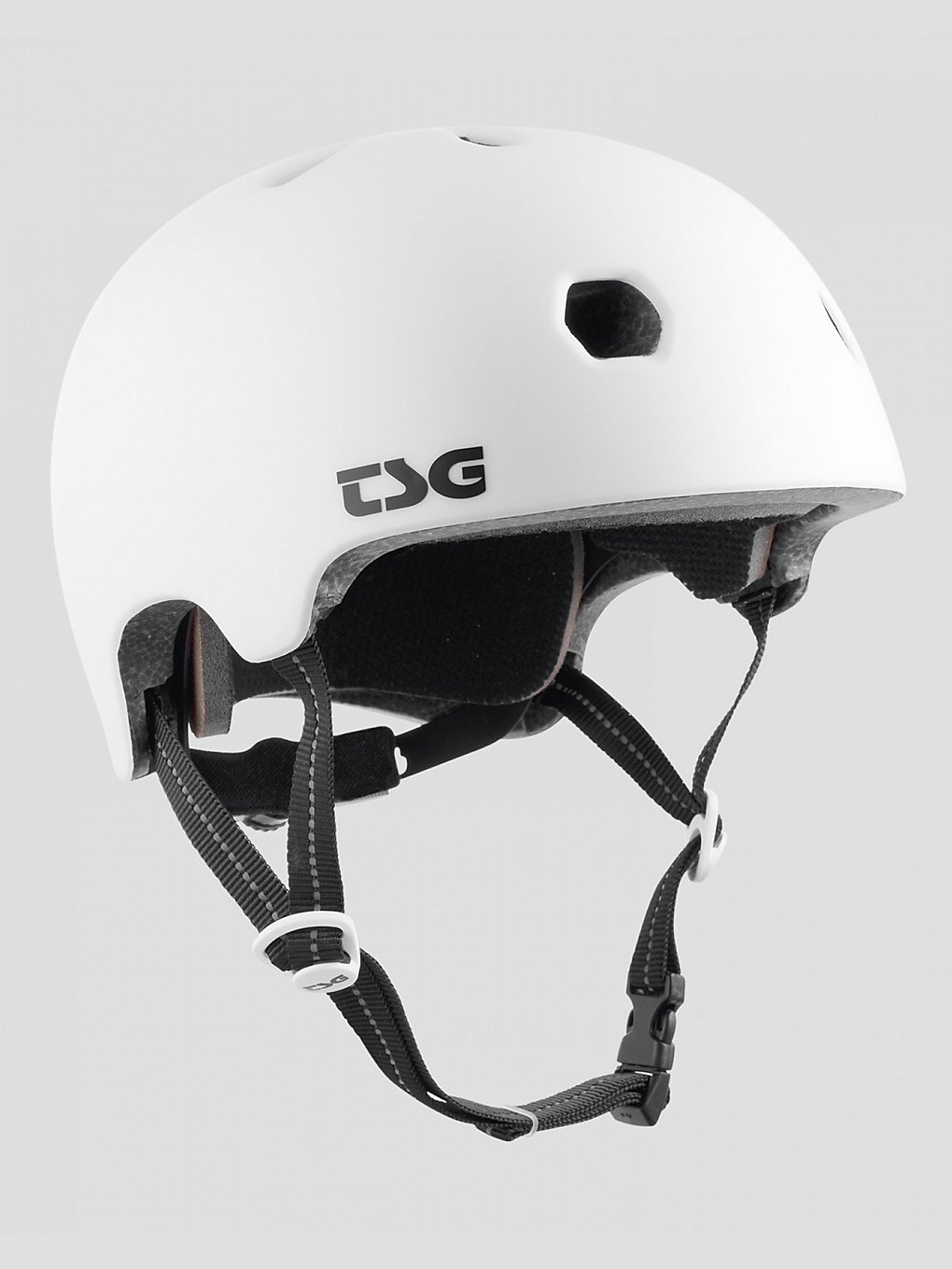 TSG Meta Solid Color Helm wit