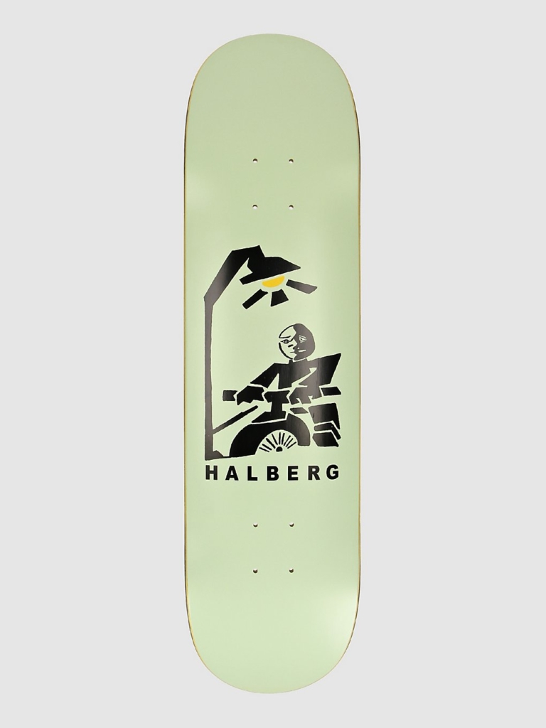 Polar Skate Hjalte Halberg Insomnia 8.0″ Skateboard deck blauw