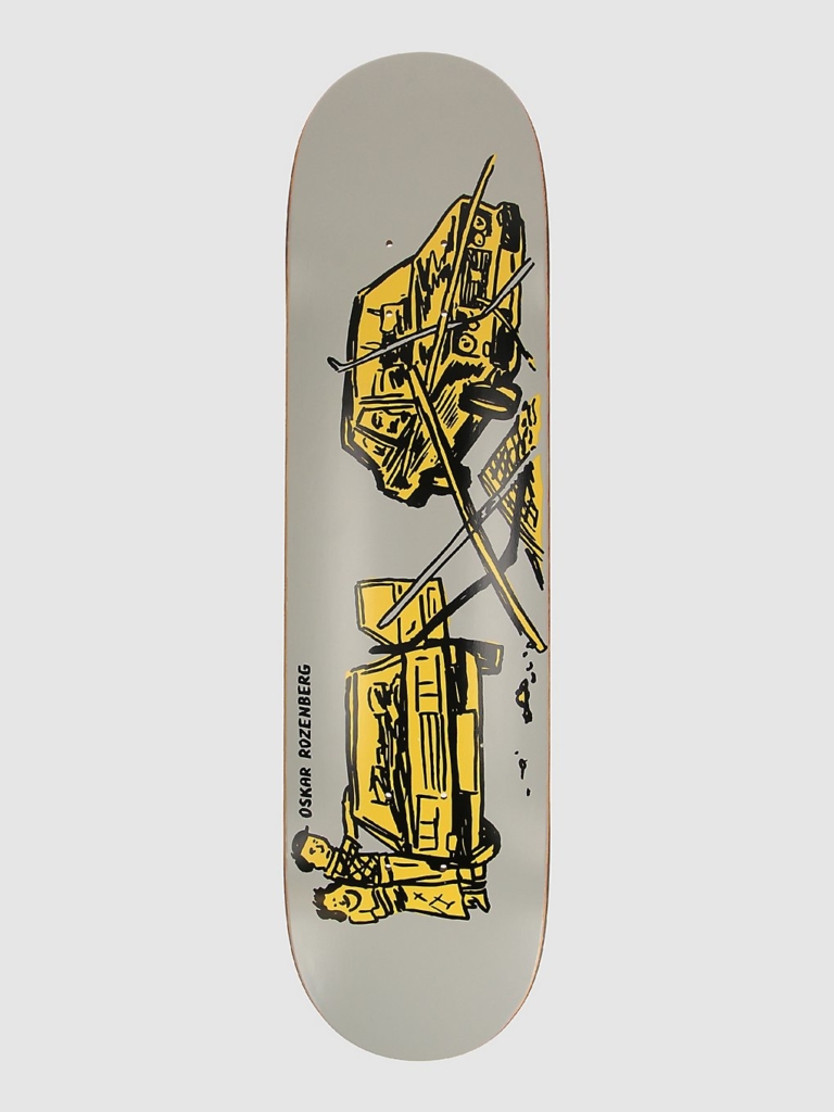 Polar Skate Oskar Rozenberg Drivers License 7.875″ Skateboard deck grijs
