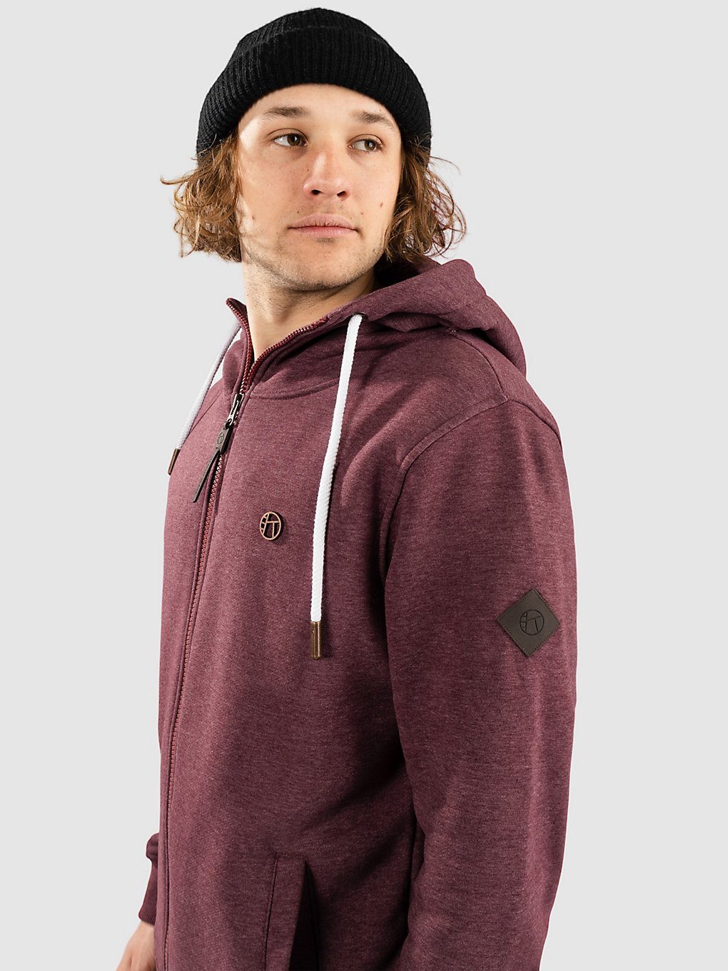 Kazane Pure Land Zip Hoodie rood