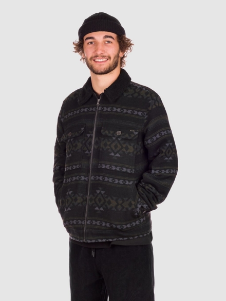 Billabong Barlow Sherpa Jas zwart