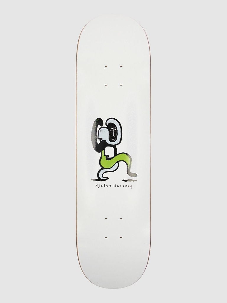Polar Skate Hjalte Halberg Lurking 8.25″ Skateboard deck wit