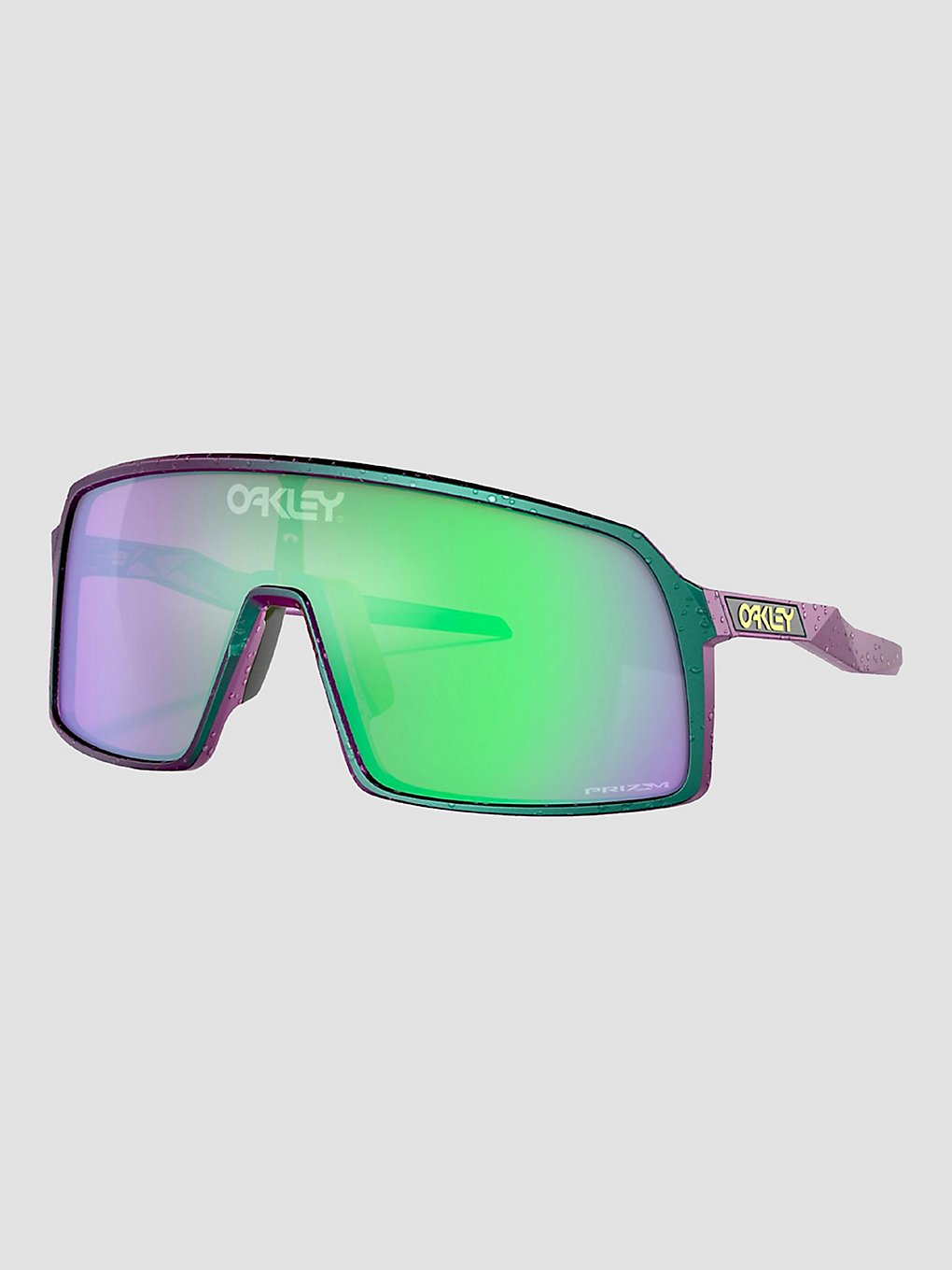 Oakley Sutro Green Purple W Splatter Zonnebril groen